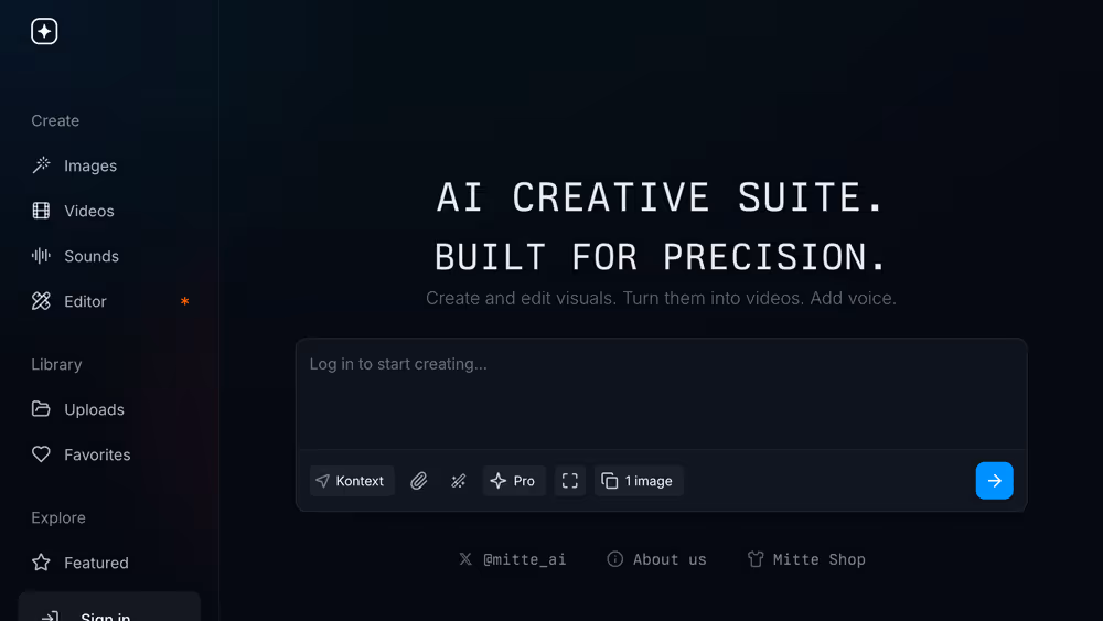 Website Mitte