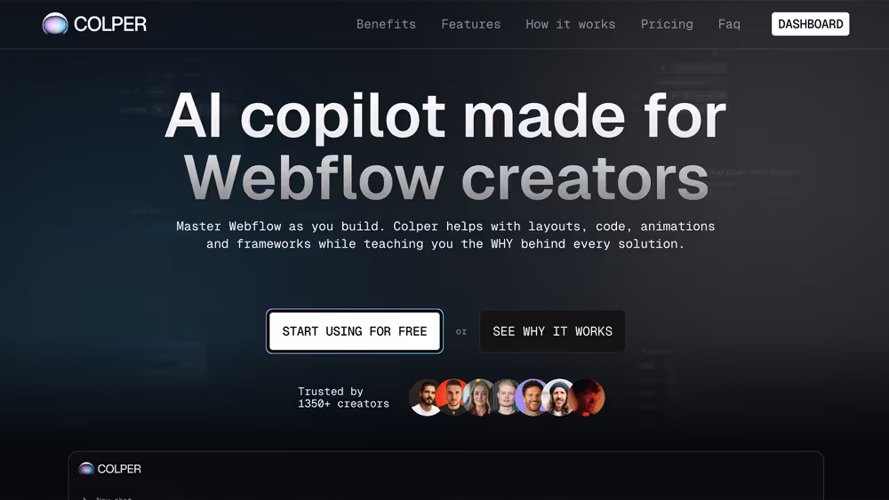 Website Colper AI