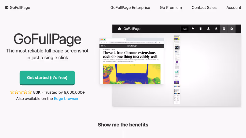 Website GoFullPage