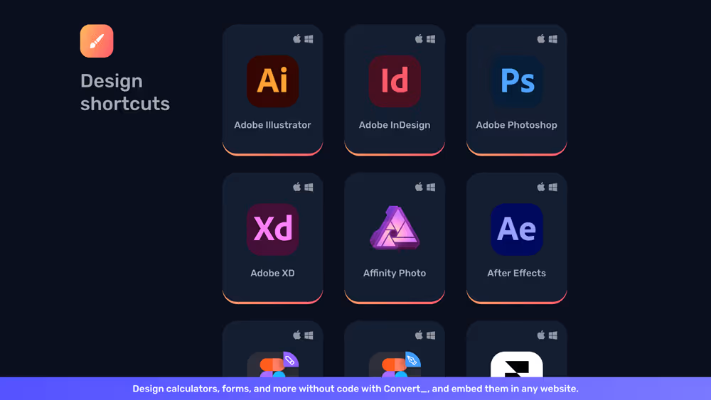 Website Design Shortcuts