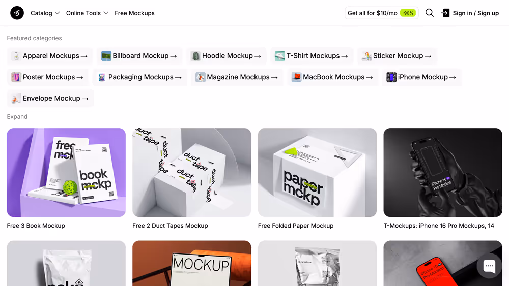 Website ls.graphics Mockups