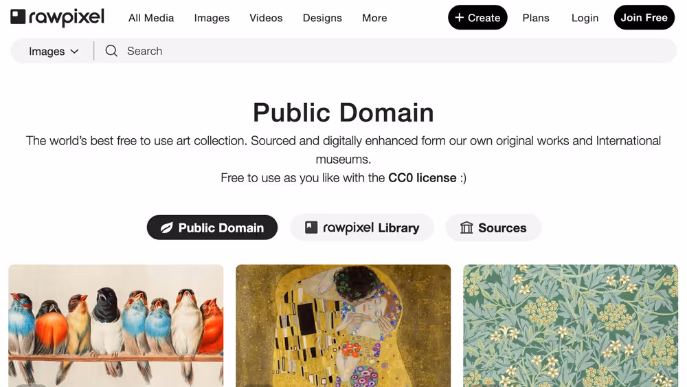 Website Public Domain