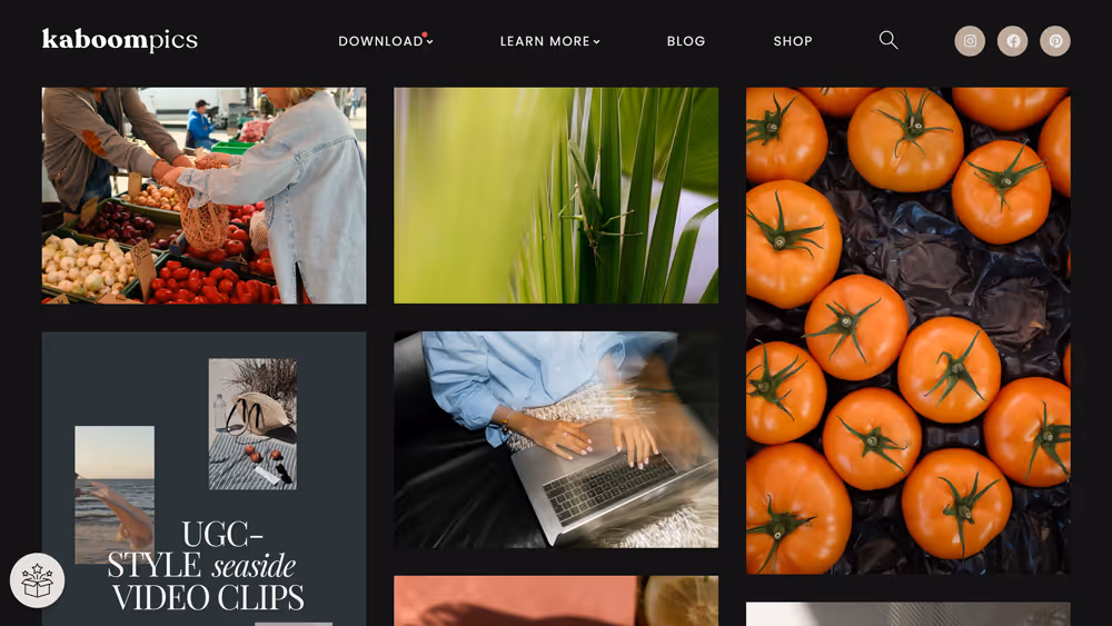 Website kaboompics Stock Images