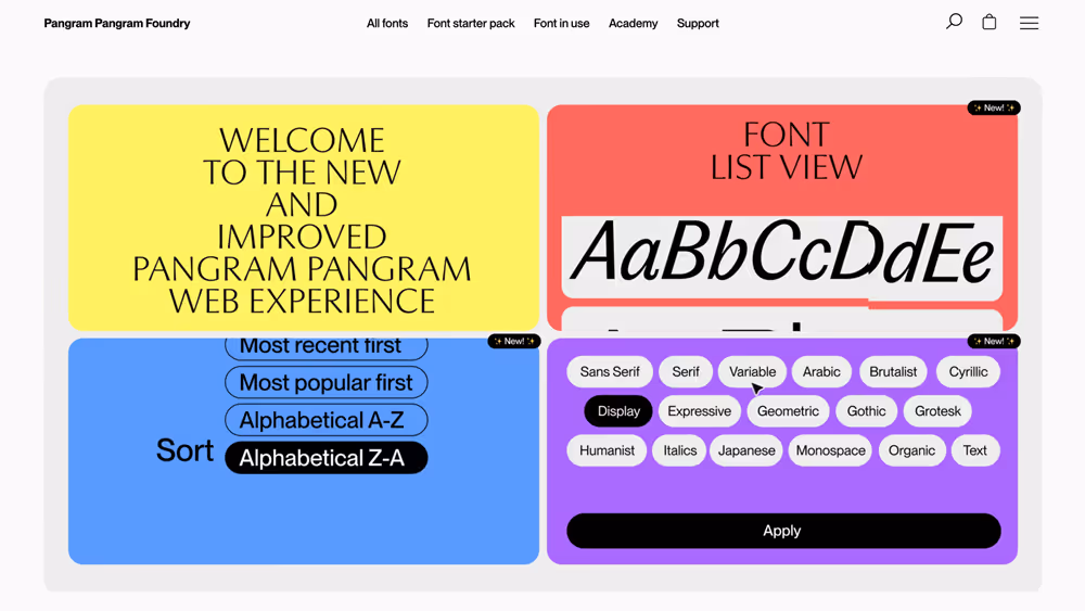 Website Pangram Pangram